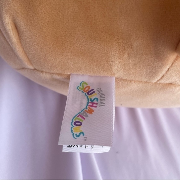 10" Squishmallows Official Plush  Angie the Brown Celebration Dog - Picture 7 of 7